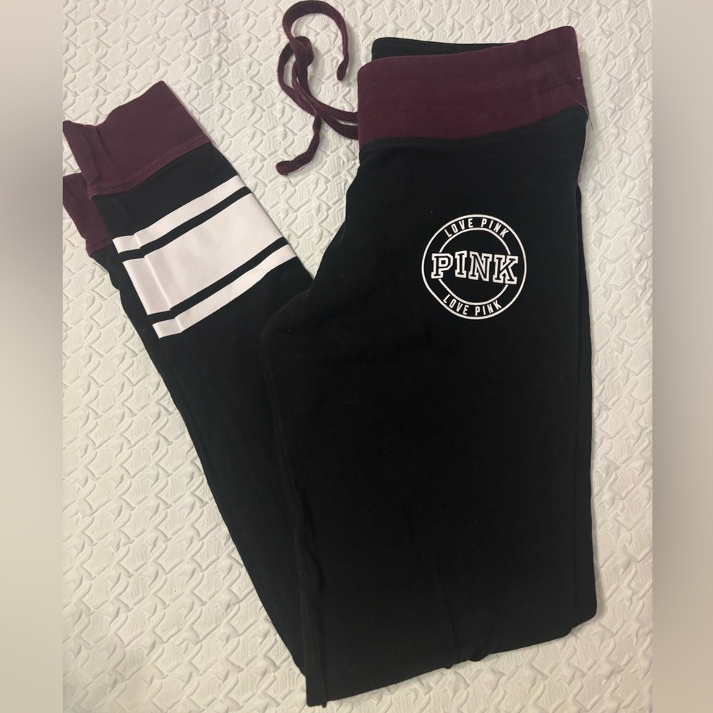 PINK VICTORIA'S SECRET YOGA pants size XS
